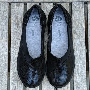 clarks cloudsteppers silver